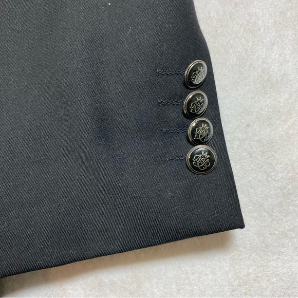 Wool & Cashmere blazer Men’s Sports Jacket Coat Men’s Black Blazer 2 but… - Picture 2 of 16